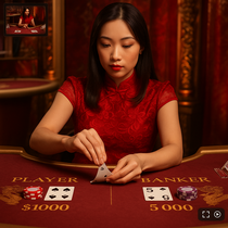 MegaDice - Live Baccarat - Professional Dealers