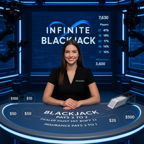 MegaDice - Live Blackjack - Real Dealers Evolution Gaming